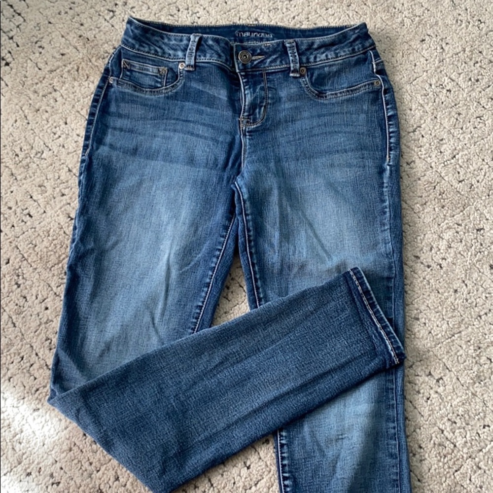 Denim jeggings